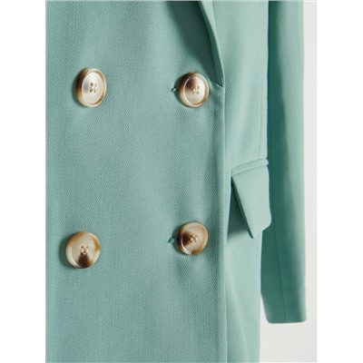 Doppelreihiger Blazer aus Viskosemischung