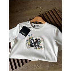 Футболка с обалденно красивой вышивкой 💓MaxMar*a  Материал: высококачественный хлопок