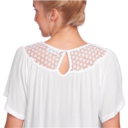 Damen Bluse in Crepp-Optik