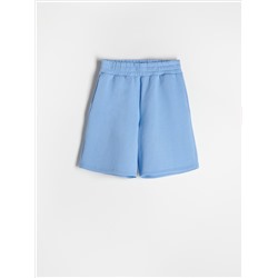 Shorts aus Sweatjersey