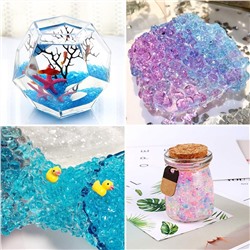 Korlon 25 Pack Slime Fishbowl Beads, 10.5 Oz Crunchy Slime Beads Slushie Beads for Homemade Slime, DIY Craft, Doll Filling, Plastic Beads for Crafts (25 Color)