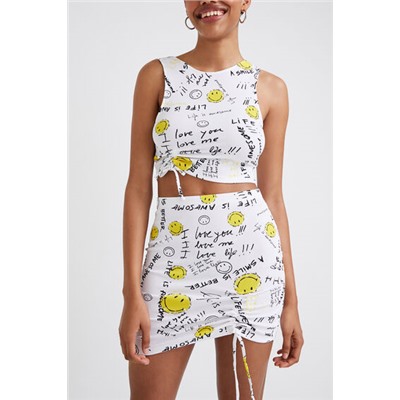 Minifalda slim Smiley®