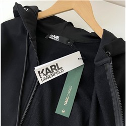 Толстовка с капюшоном и нашивкой на груди KARL LAGERFEL*D ОРИГИНАЛ!