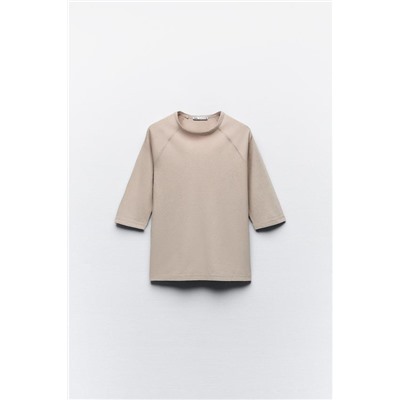 CAMISETA MEZCLA ALGODÓN CON LINO