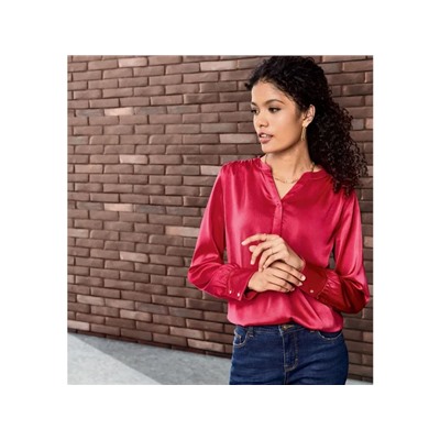 ESMARA® Bluse Damen, leger geschnitten