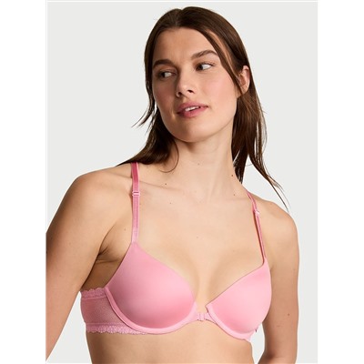 Sexy Tee Smooth Lightly Lined Front-Close Demi Bra