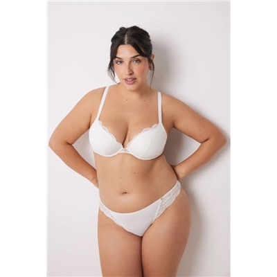 GORGEOUS Sujetador efecto push up blanco