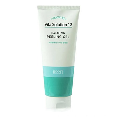 JIGOTT Vita Solution 12 Calming Peeling Gel Очищающий гель для лица с витамином В5 180мл