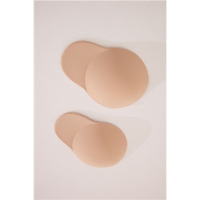 Copas adhesivas foam color nude