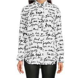 Karl Lagerfeld Paris Script Print Shirt