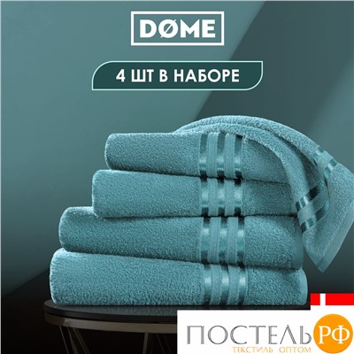 ГАРМОНИКА мор. волна К-т Полотенец 50х80-2/70х130-2, 4 пр., 100% хл, 440 гр/м2