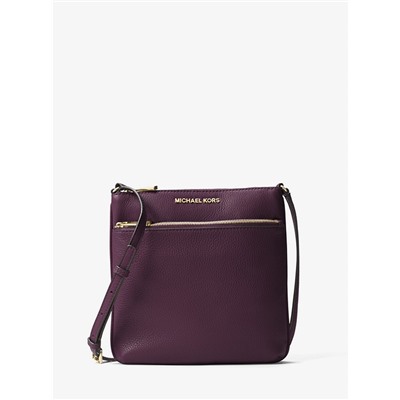 MICHAEL MICHAEL KORS Riley Small Pebbled-Leather Crossbody