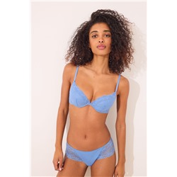 Braga brasileña ancha azul