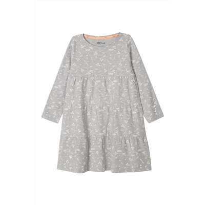 Vestido Gris jaspeado