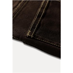 ZW COLLECTION BOOTCUT HIGH-WAIST CROPPED JEANS