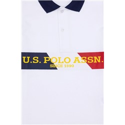 Erkek Çocuk Beyaz Polo Yaka Tişört