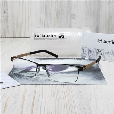 IB00004 - Оправа ic!Berlin Alwin C. sun gold &#43 футляр