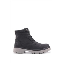 U.S. Polo Assn. MENLO 3PR Siyah Kadın Worker Bot