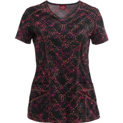 Dickies Gen Flex Scrubs From Square One Print Top