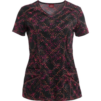 Dickies Gen Flex Scrubs From Square One Print Top