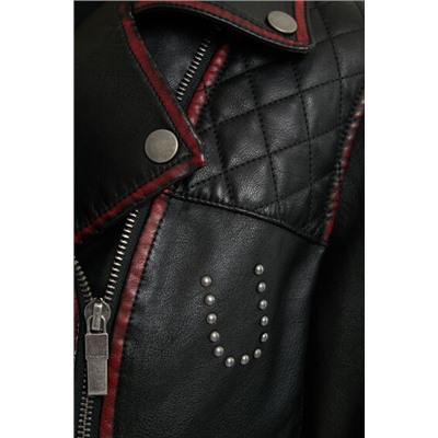 Chaqueta biker tachuelas