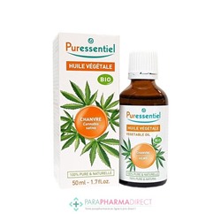 Puressentiel Huile Végétale Chanvre BIO 50 ml