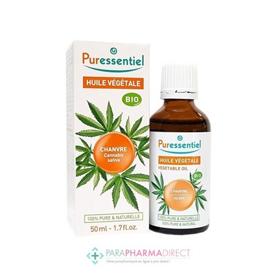 Puressentiel Huile Végétale Chanvre BIO 50 ml