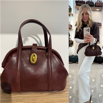 Сумка женская Натуральная кожа арт 9827 Размер 25×13×16