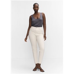 Jeans Newmom confort tiro alto