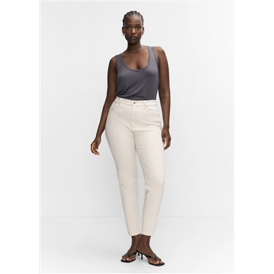 Jeans Newmom confort tiro alto