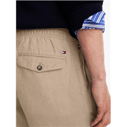 Relaxed Tapered Linen Short
