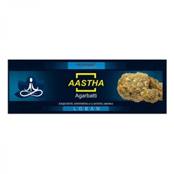 PATANJALI Aastha Agarbatti Loban  Благовоние Лобан 18шт