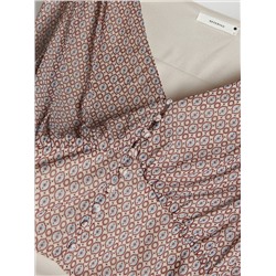 Gemusterte Bluse