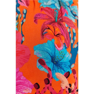 Blusa anudada corales