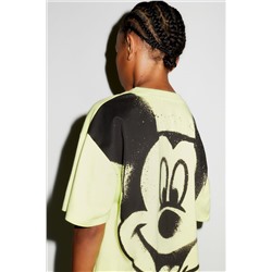 CAMISETA FLÚOR GRAFFITI MICKEY MOUSE © DISNEY