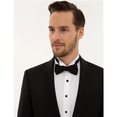 Siyah Ex.Slim Fit Smokin Damatlık