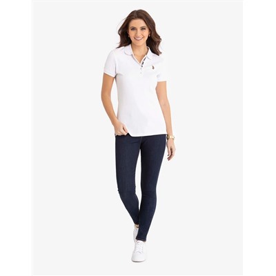 SOLID INTERLOCK POLO SHIRT