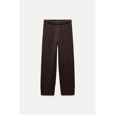 STRAIGHT FIT KNIT TROUSERS