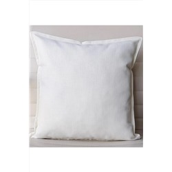 Fabric by Gülçin Pamuklu Yumuşak Doku Koton Kumaş Düz Krem Renk Punch Işlemesine Uygun Yastık Kılıfı TYC00600608634