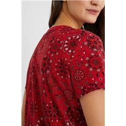 Camiseta mandalas 100% algodón