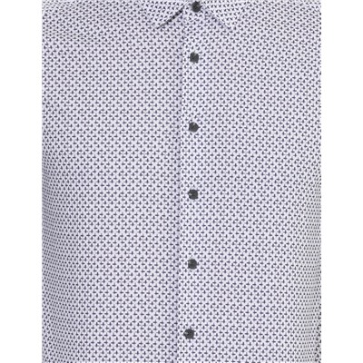 Mor Slim Fit Uzun Kollu Gömlek