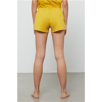 Short Gigi Mostaza y ocre