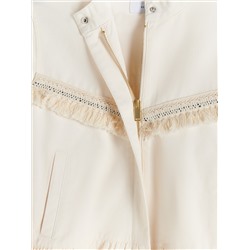 Jacke aus Baumwolle