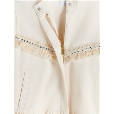 Jacke aus Baumwolle