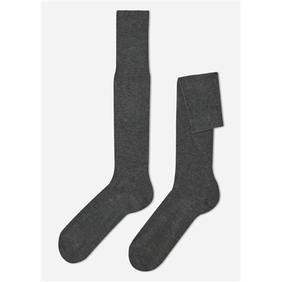 Lange Herrensocken mit Cashmere