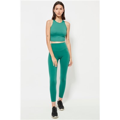 Leggings 7/8 cintura alta - Verde claro