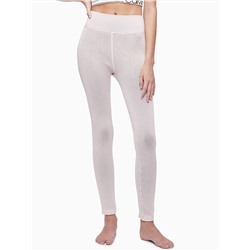 Performance Ribbed High Waist Full Length Leggings