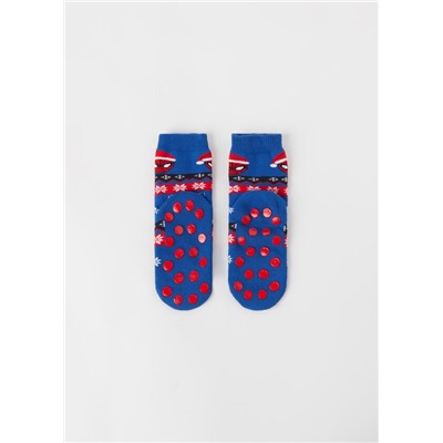 Stoppersocken mit weihnachtlichem Marvel-Motiv für Kinder