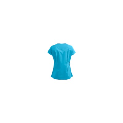 UA Butter-Soft STRETCH Scrubs Contemporary Fit V-Neck w/ Triangle Insert Top