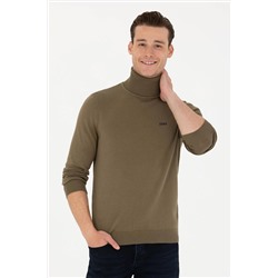 Erkek Haki Basic Kazak